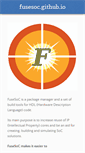 Mobile Screenshot of fusesoc.net